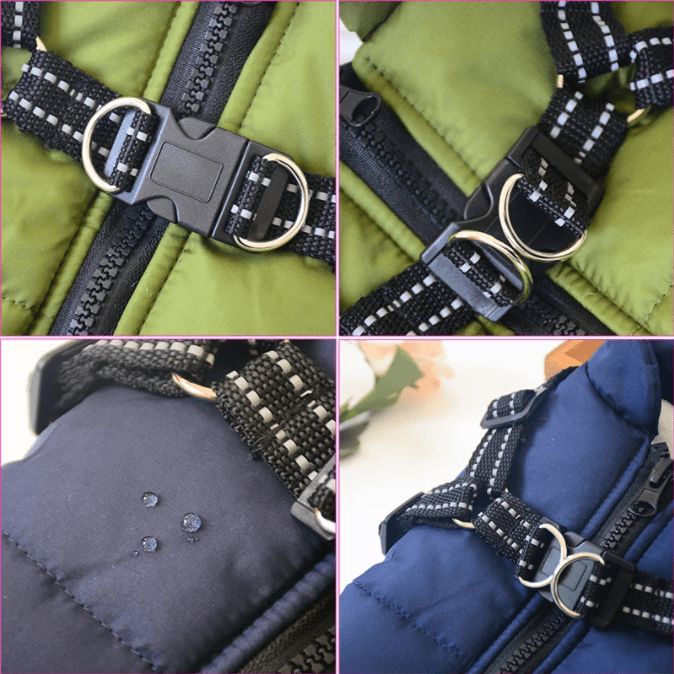 Waterproof bodywarmer voor honden | 25% korting