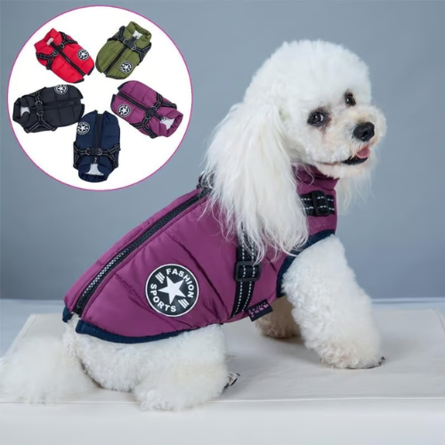 Waterproof bodywarmer voor honden | 25% korting